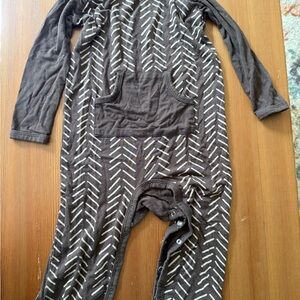 Kyte BABY Chocolate and Cream Kids Romper